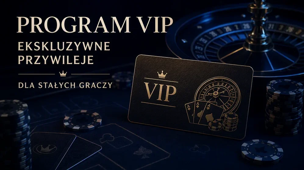 złota karta VIP z symbolem kasyna na stole